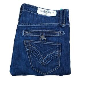RARE Taverniti SO Embroidered Jeans By Jimmy Taverniti Size 38